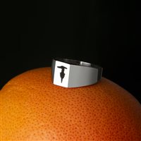 Anello Trussardi Uomo in Acciaio TJAXV45025 - TJAXV45025